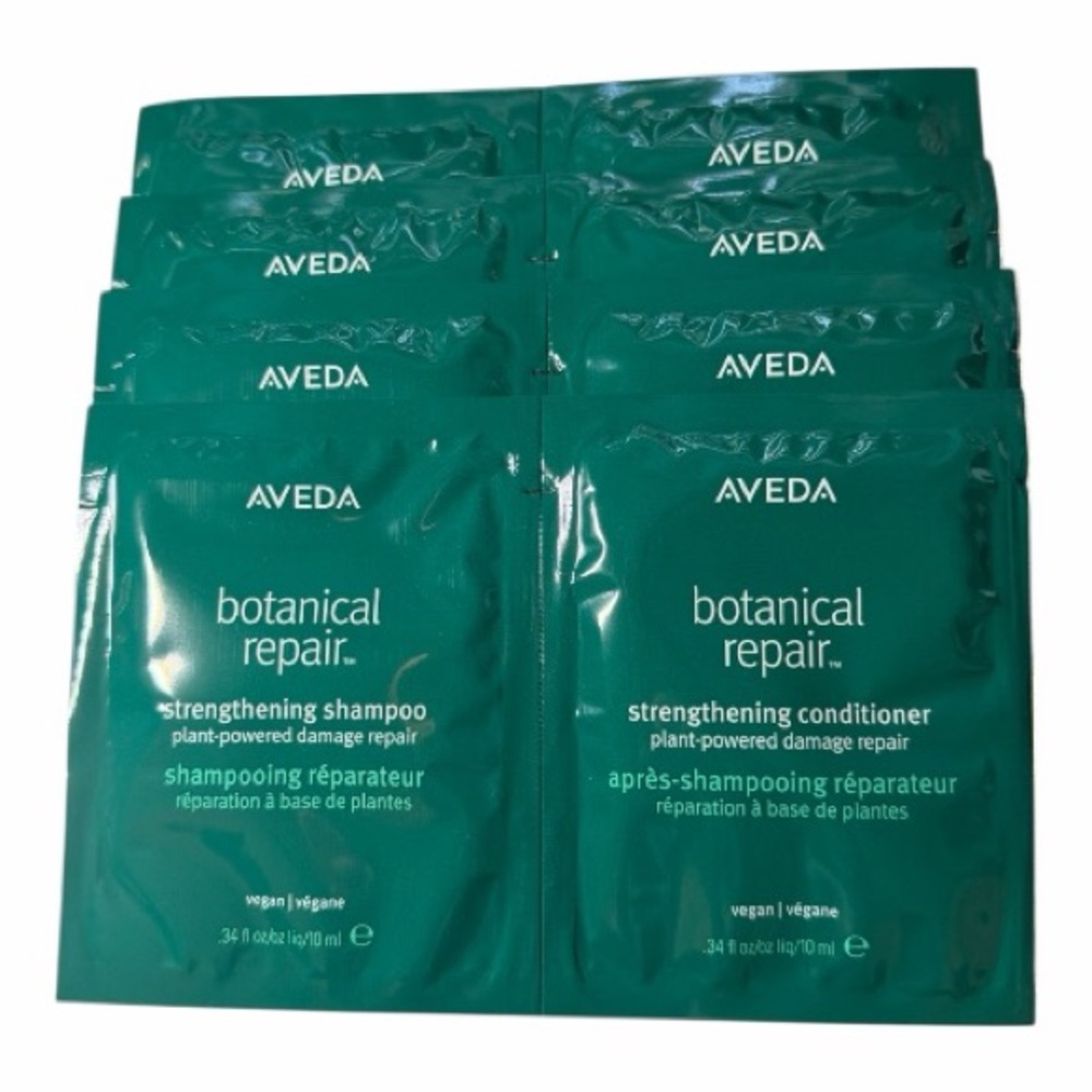 AVEDA Botanical Repair Shampoo & Conditioner in 1 Packet (20 ML) 4 Packets (80